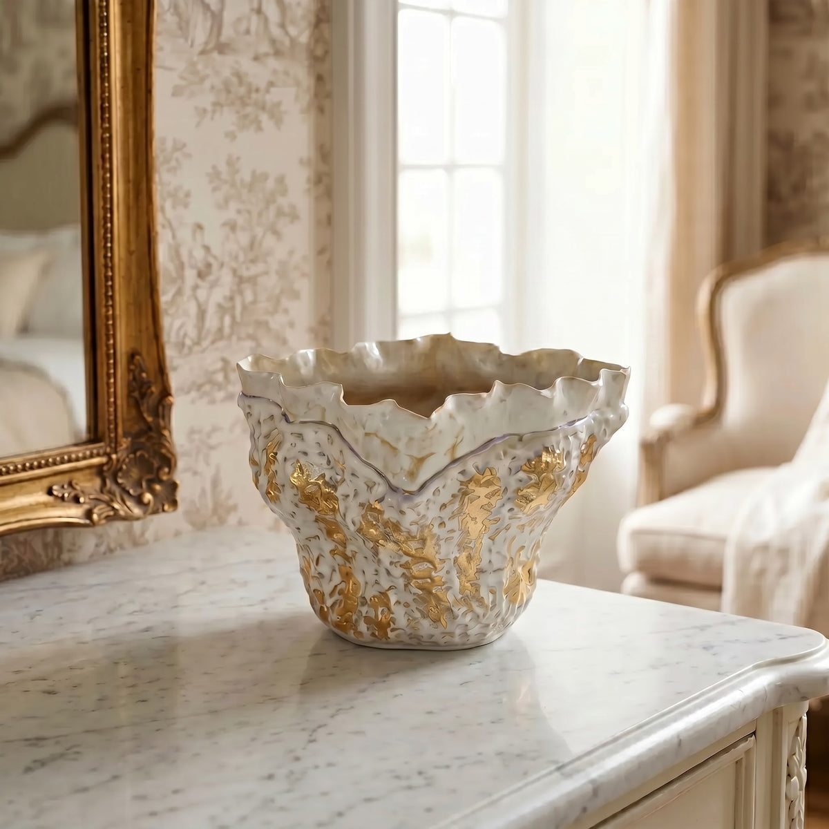 Handcrafted Ceramic Vase Collection MANUAL-0940 — image 3 of 6 | JIATONG CERAMICS