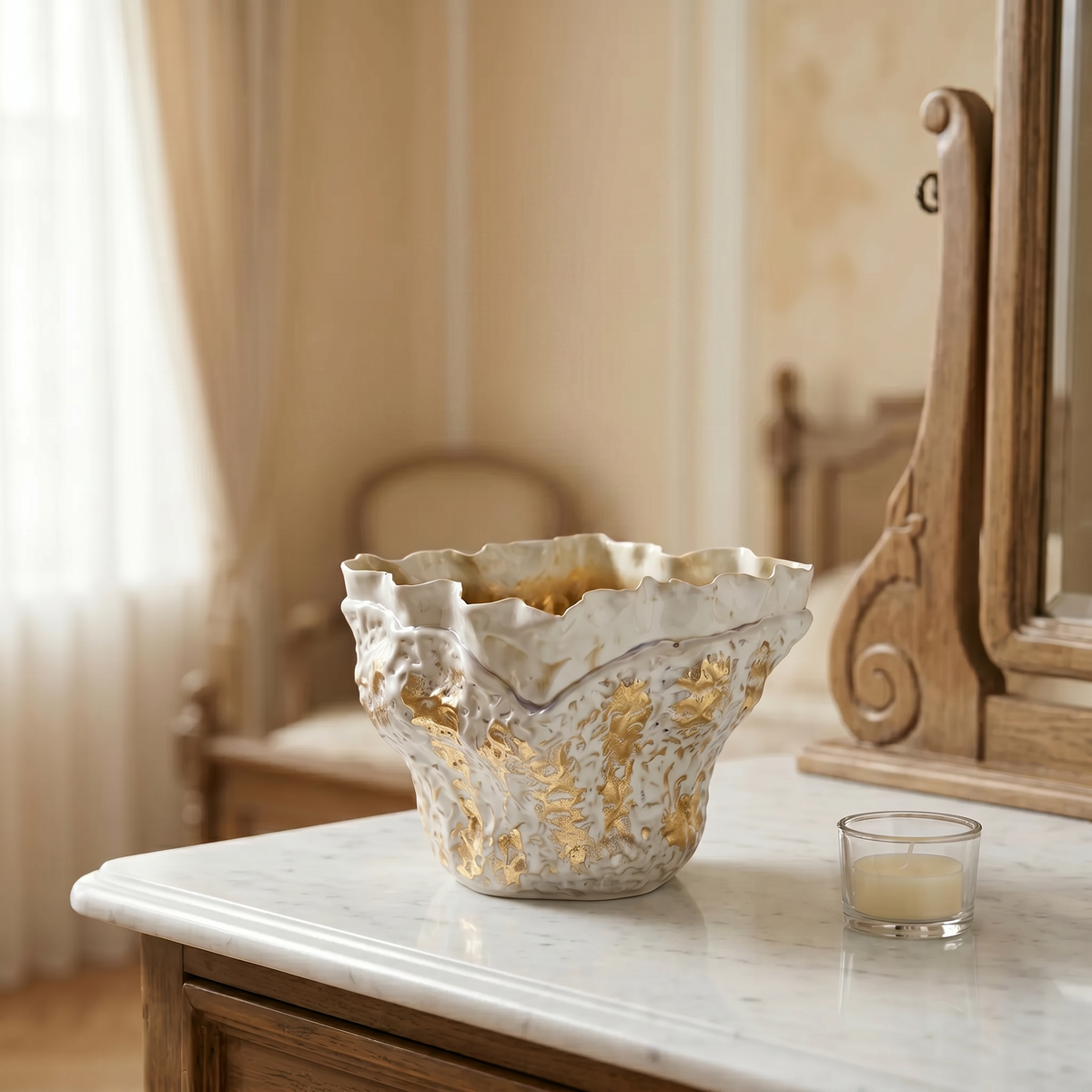 Handcrafted Ceramic Vase Collection MANUAL-0940 — image 5 of 6 | JIATONG CERAMICS