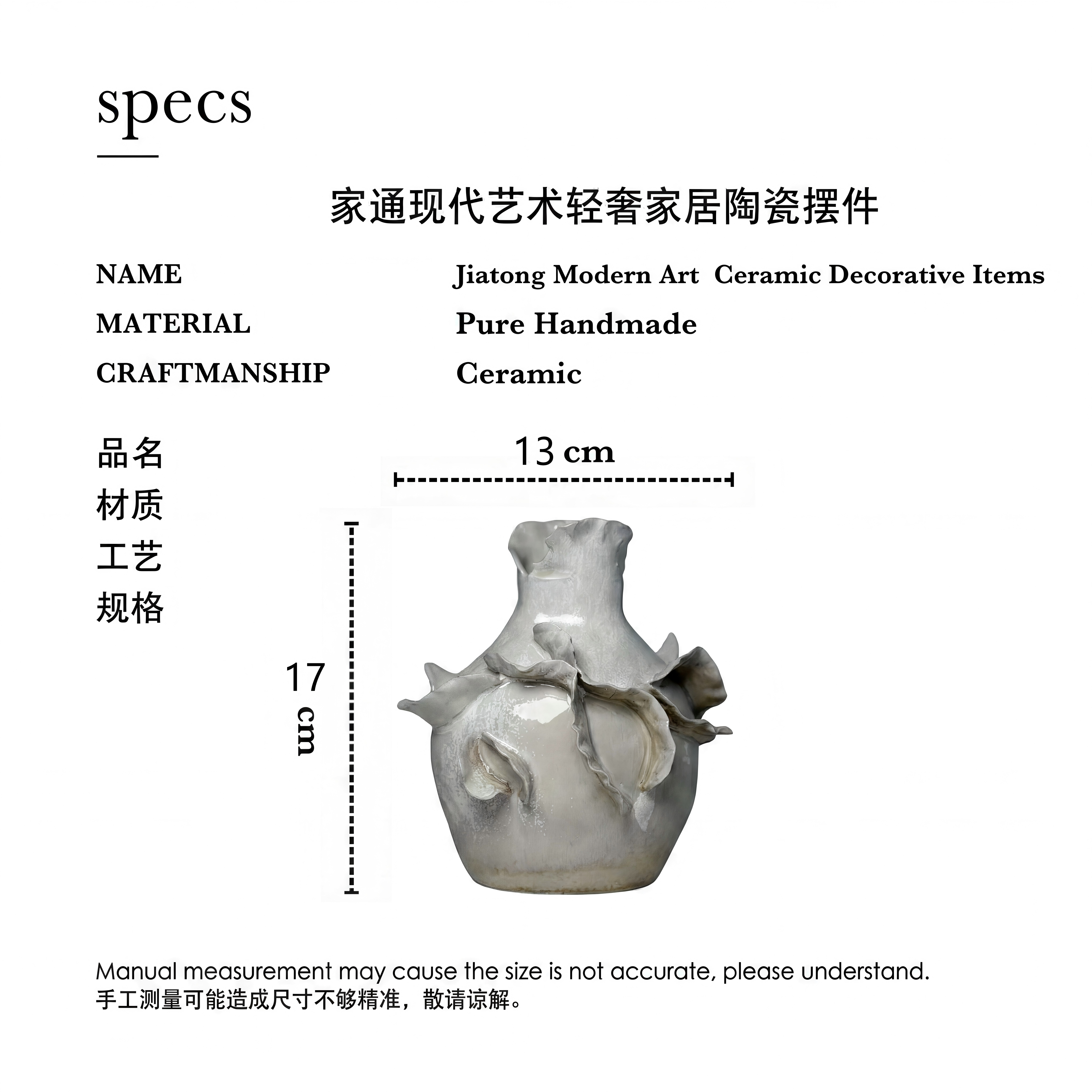 Handcrafted Ceramic Decor