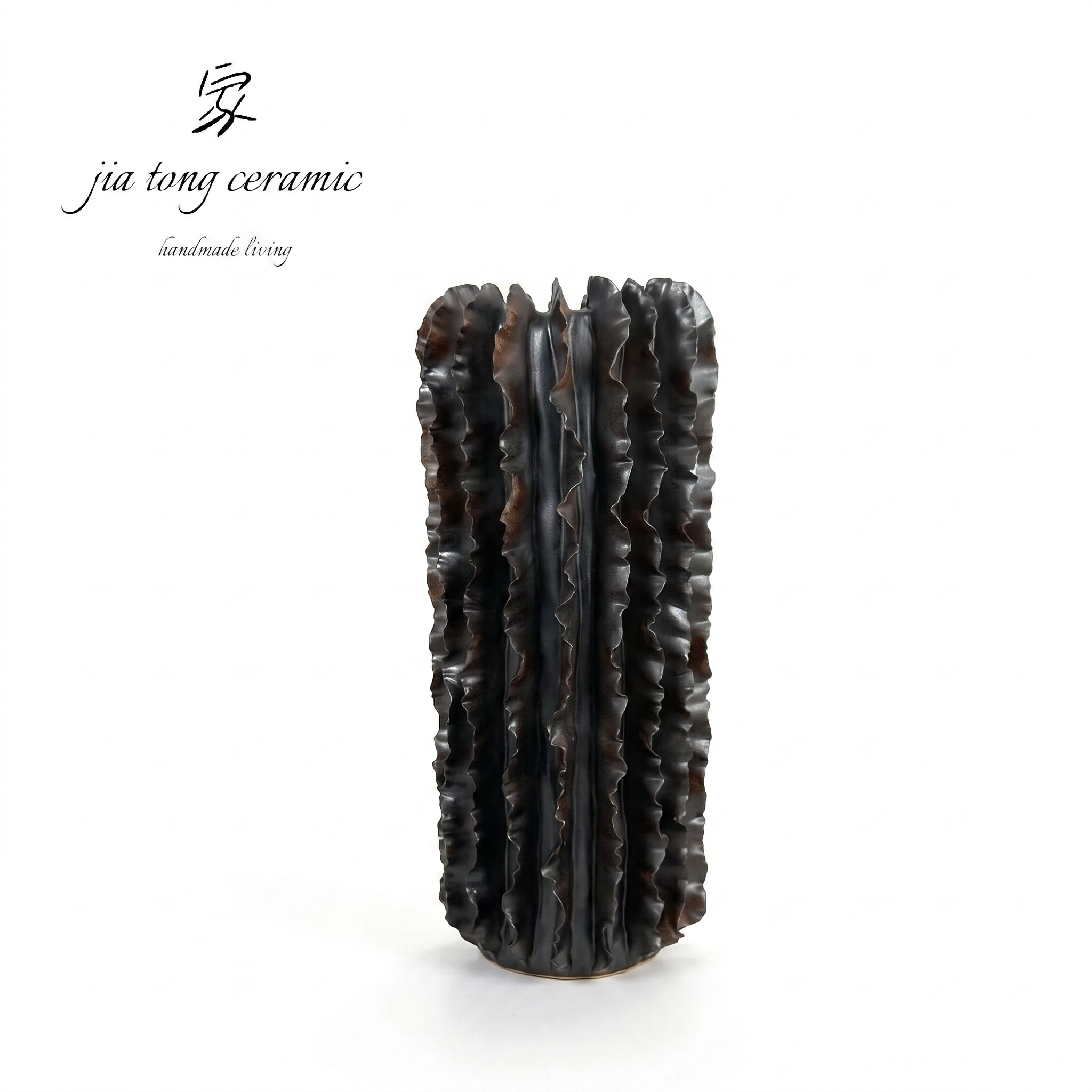 Textured Ceramic Vase