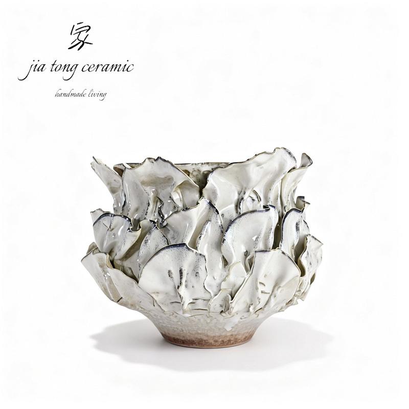 Handcrafted Ceramic Bowl & Tray