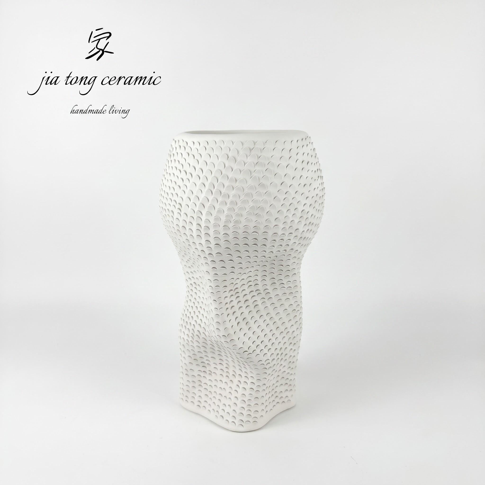 White Ceramic Vase