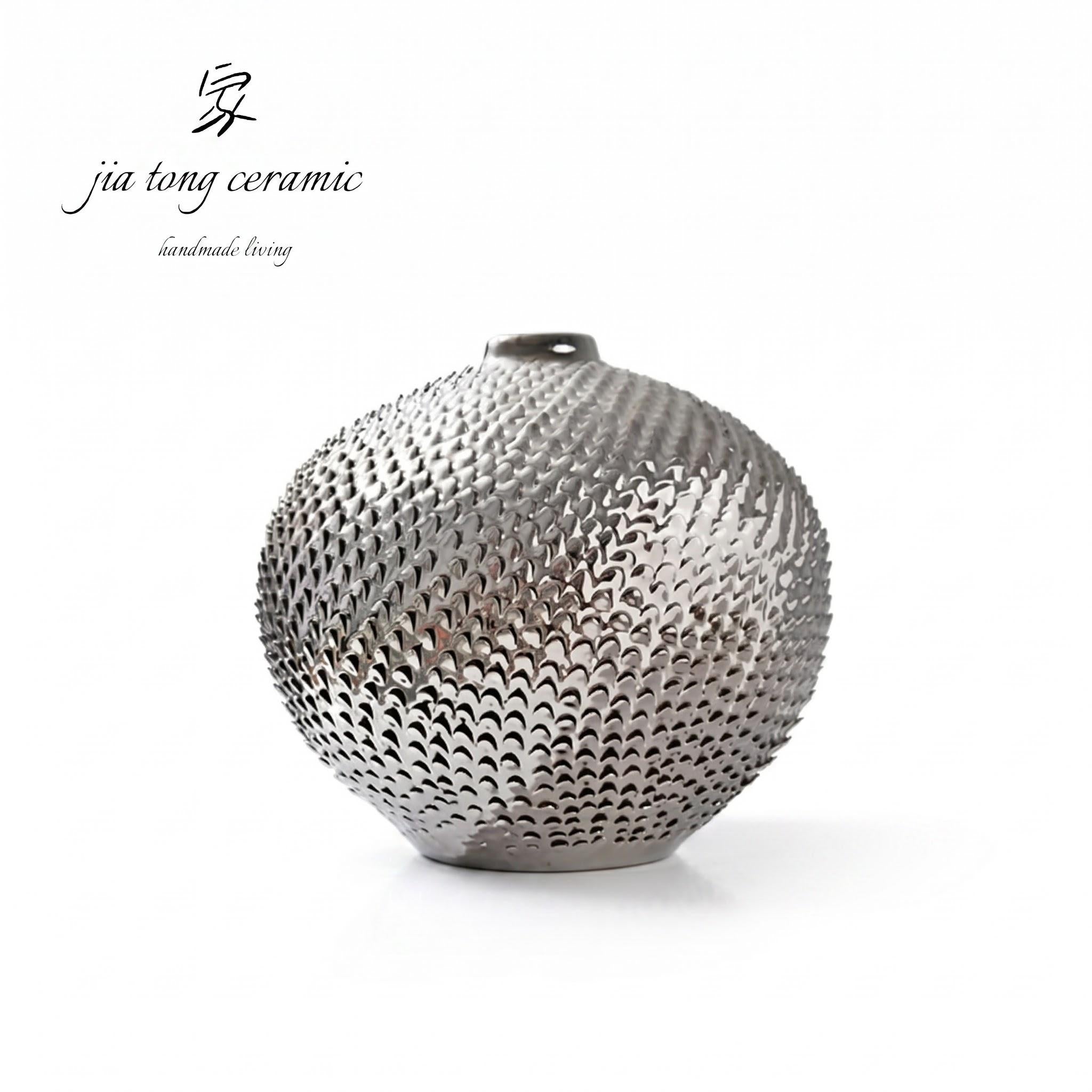 Round Belly Ceramic Vase