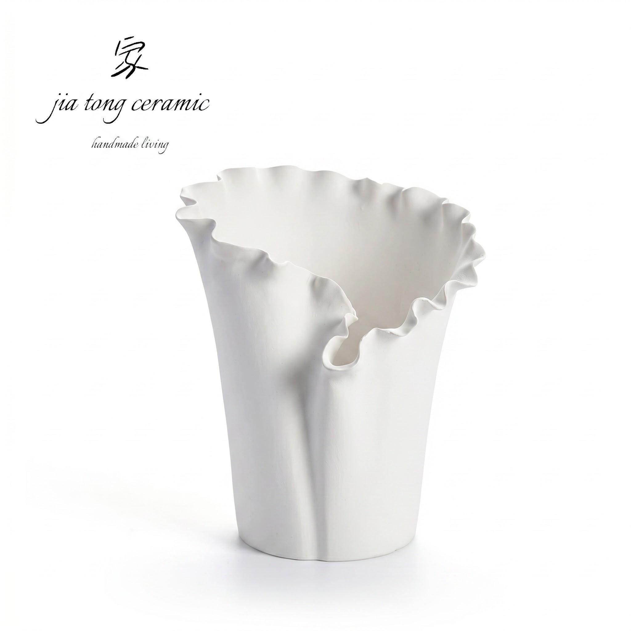 White Ceramic Vase