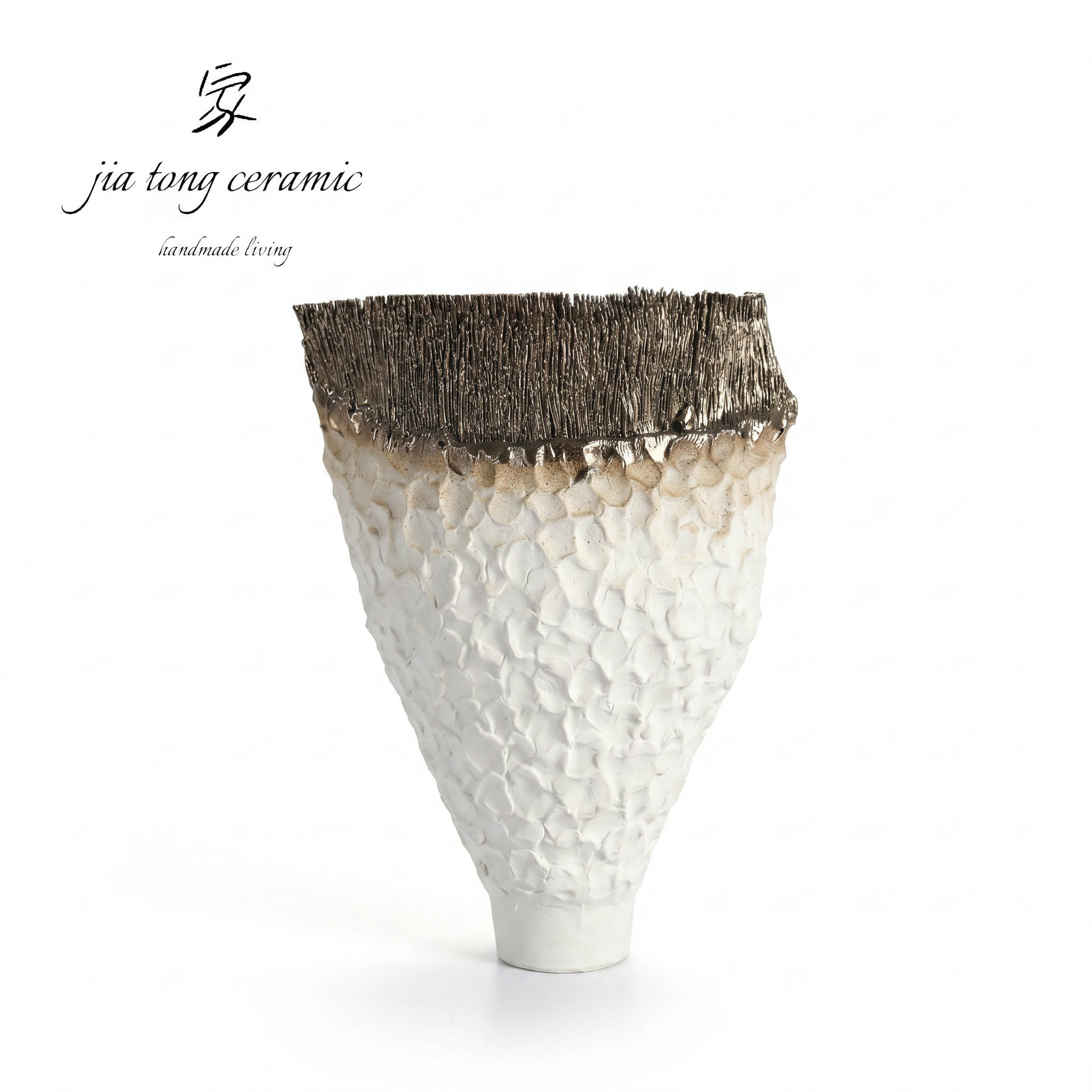 White Ceramic Vase
