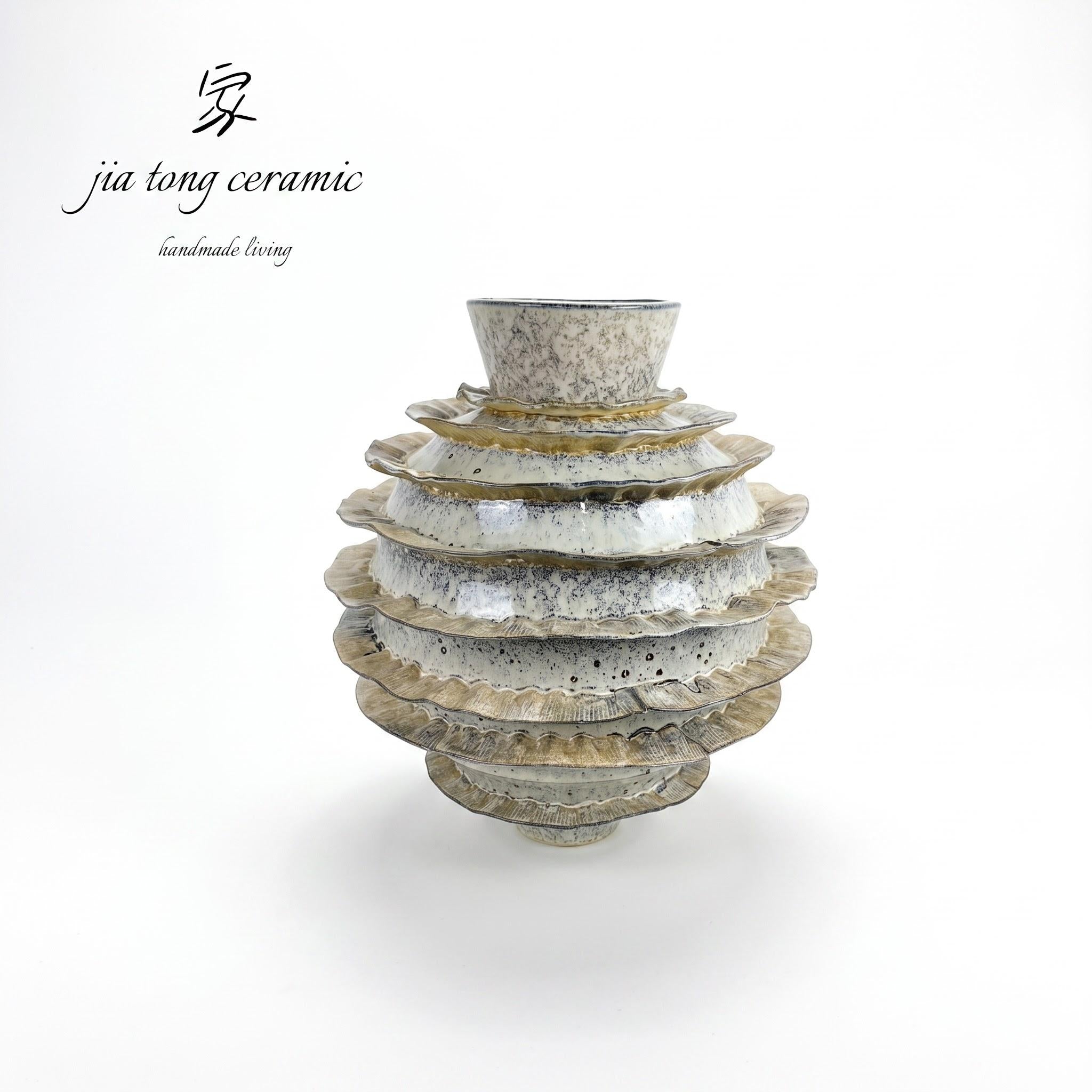 Round Belly Ceramic Vase