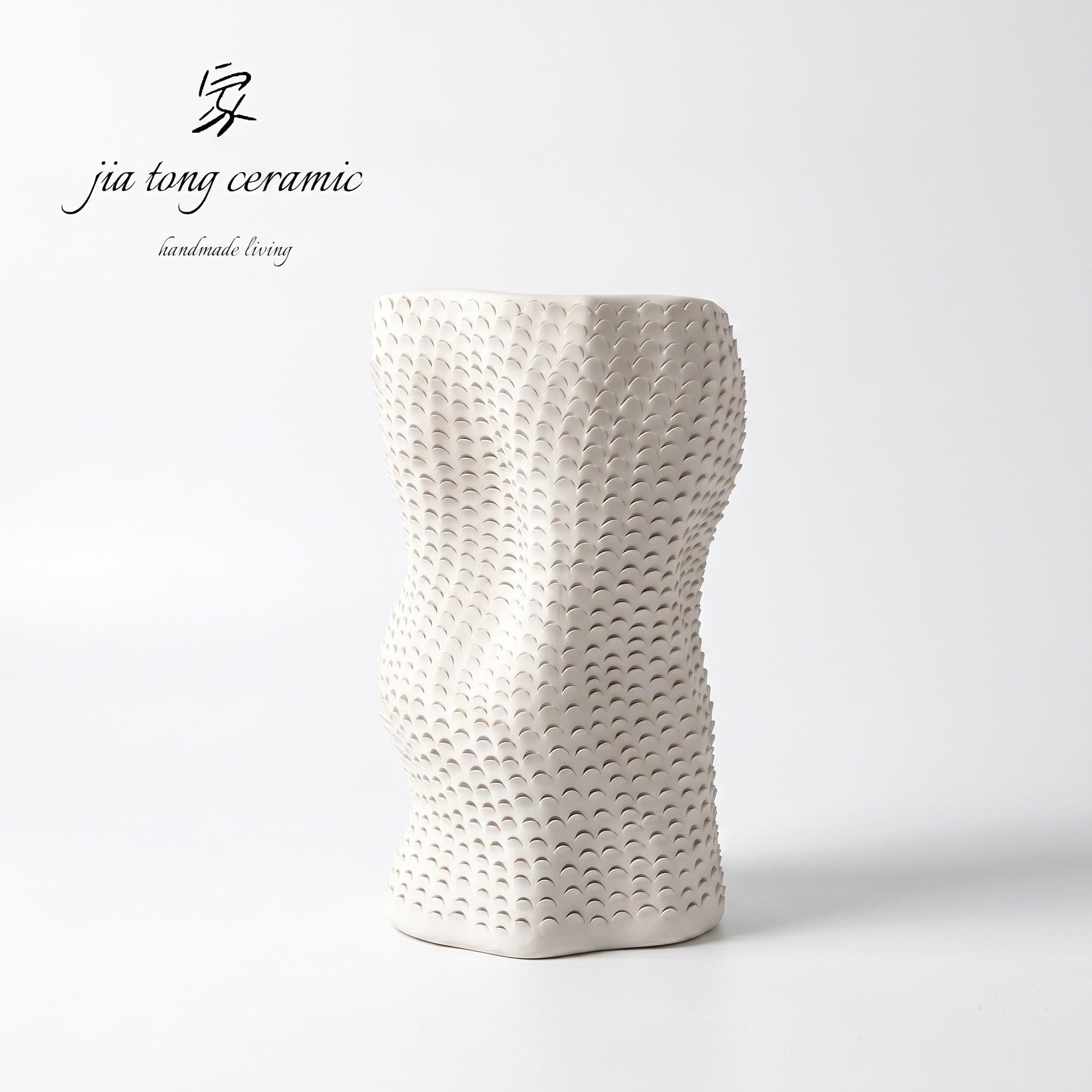 White Ceramic Vase