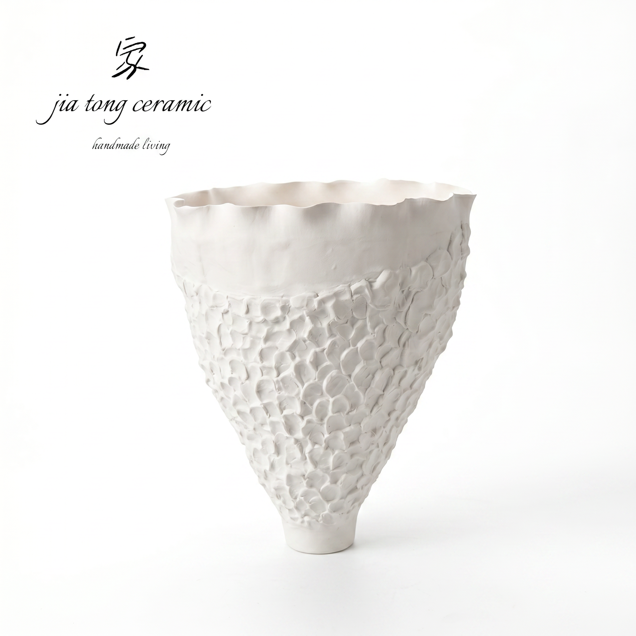 White Ceramic Vase