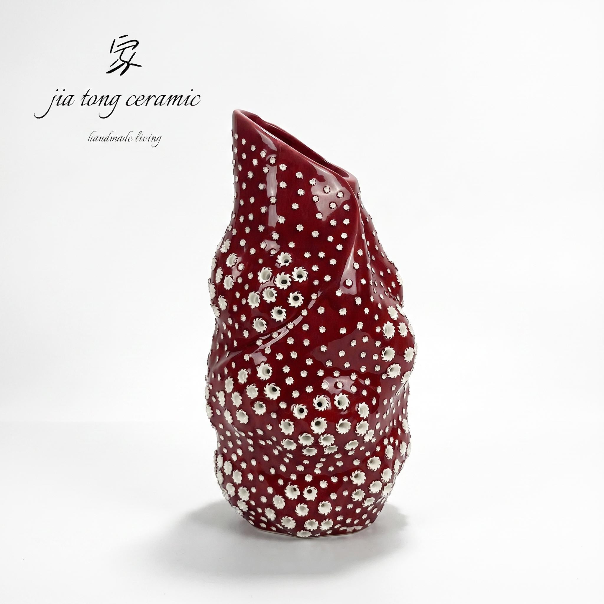 Yellow Ceramic Vase