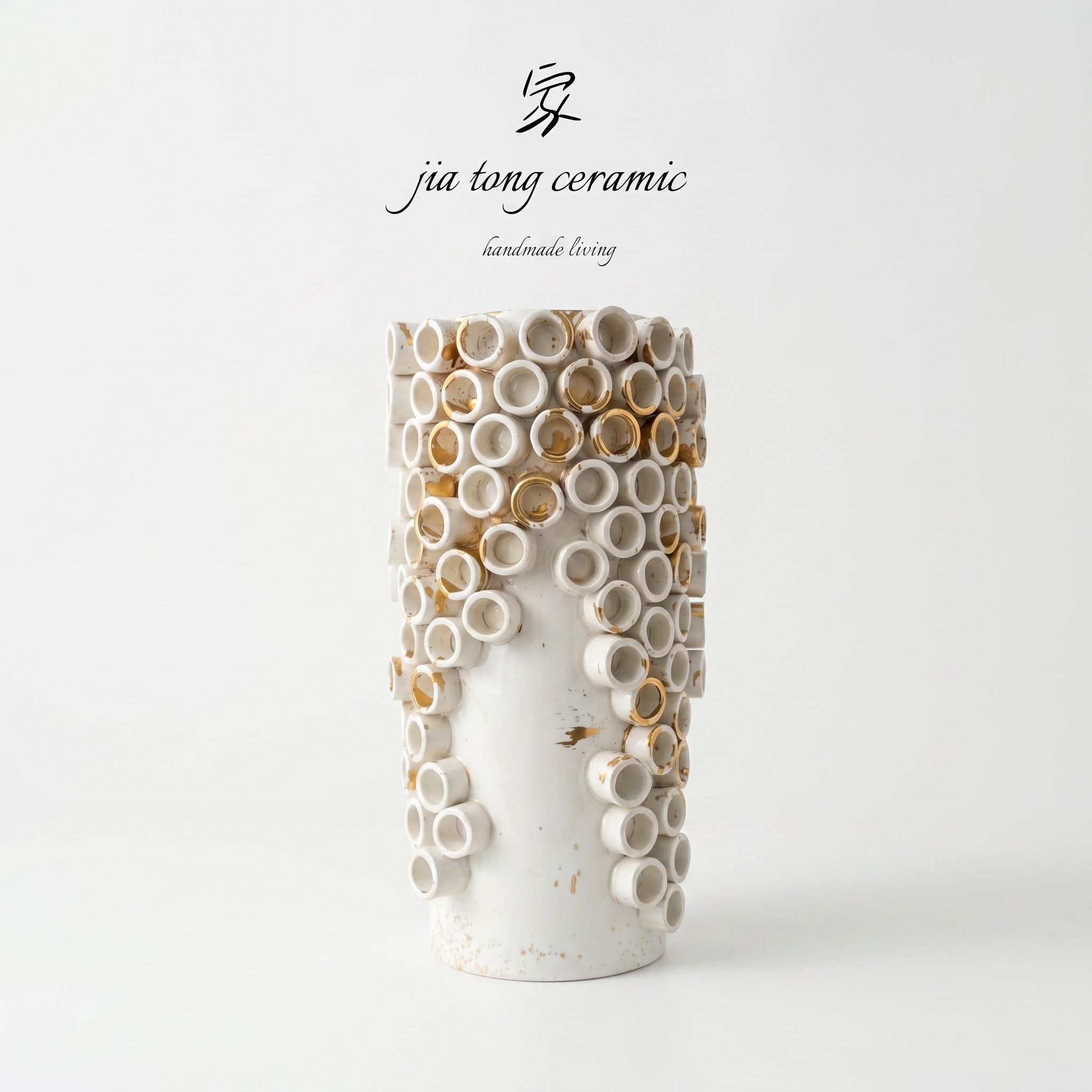 Art Sculptural Ceramic Vase