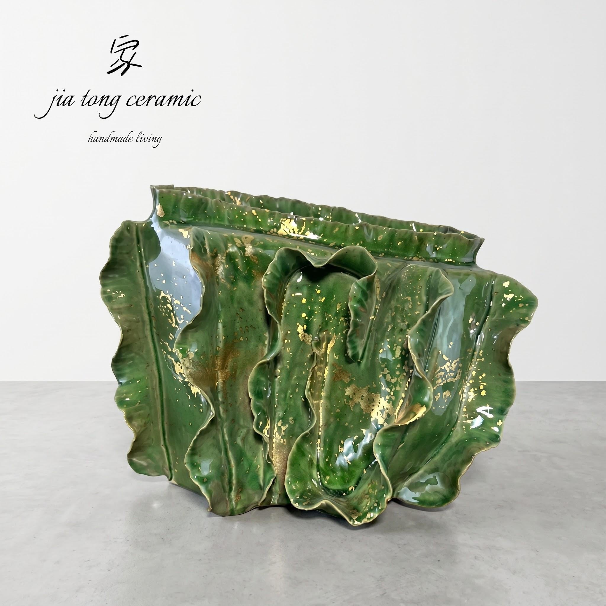 Handcrafted Ceramic Bowl & Tray