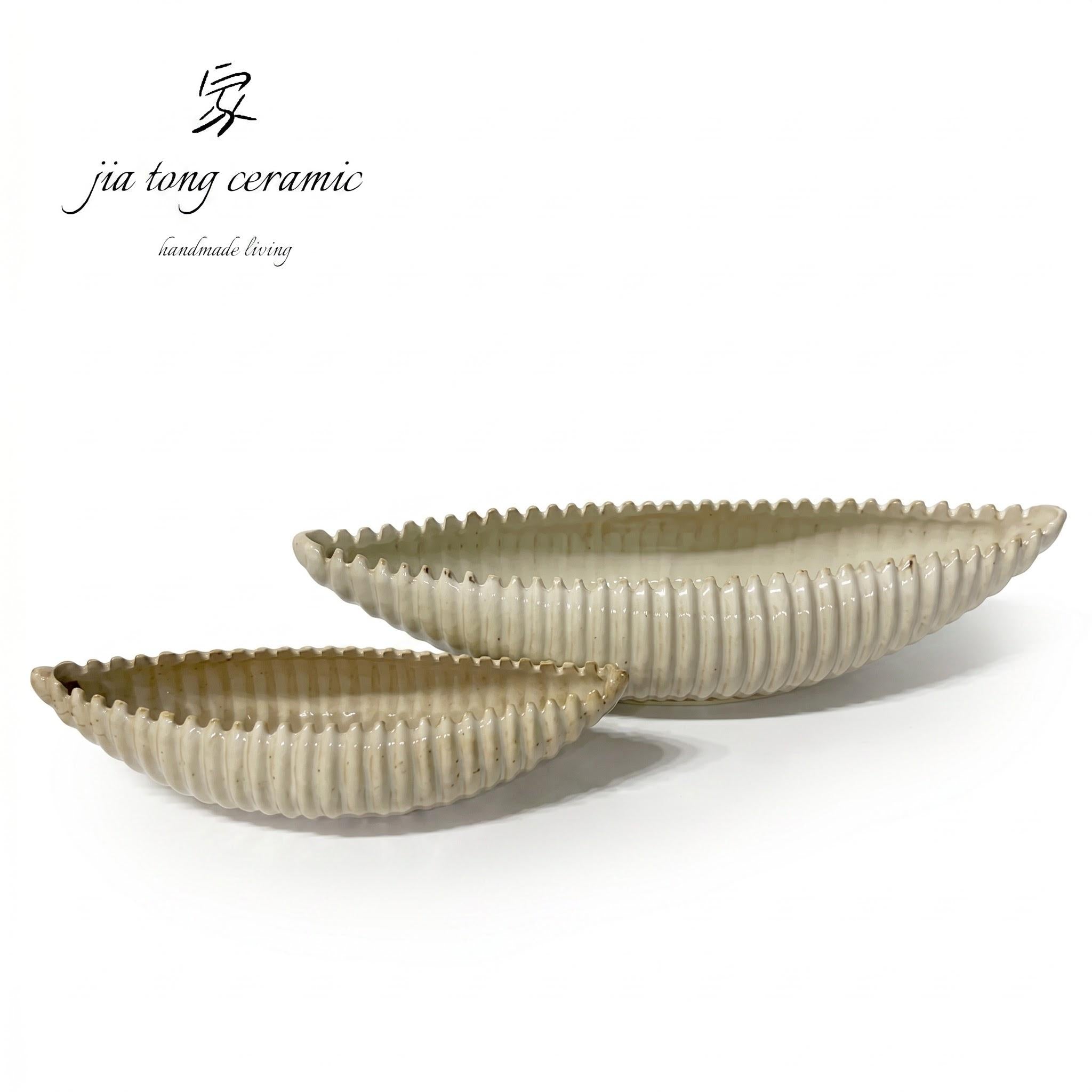 Handcrafted Ceramic Bowl & Tray