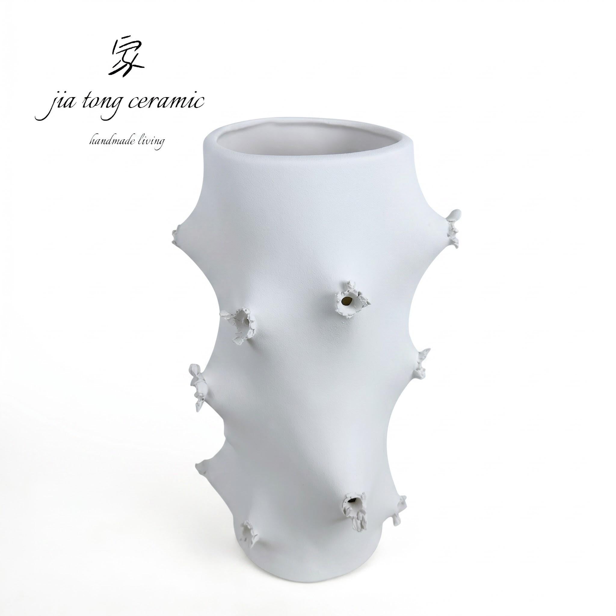 White Ceramic Vase