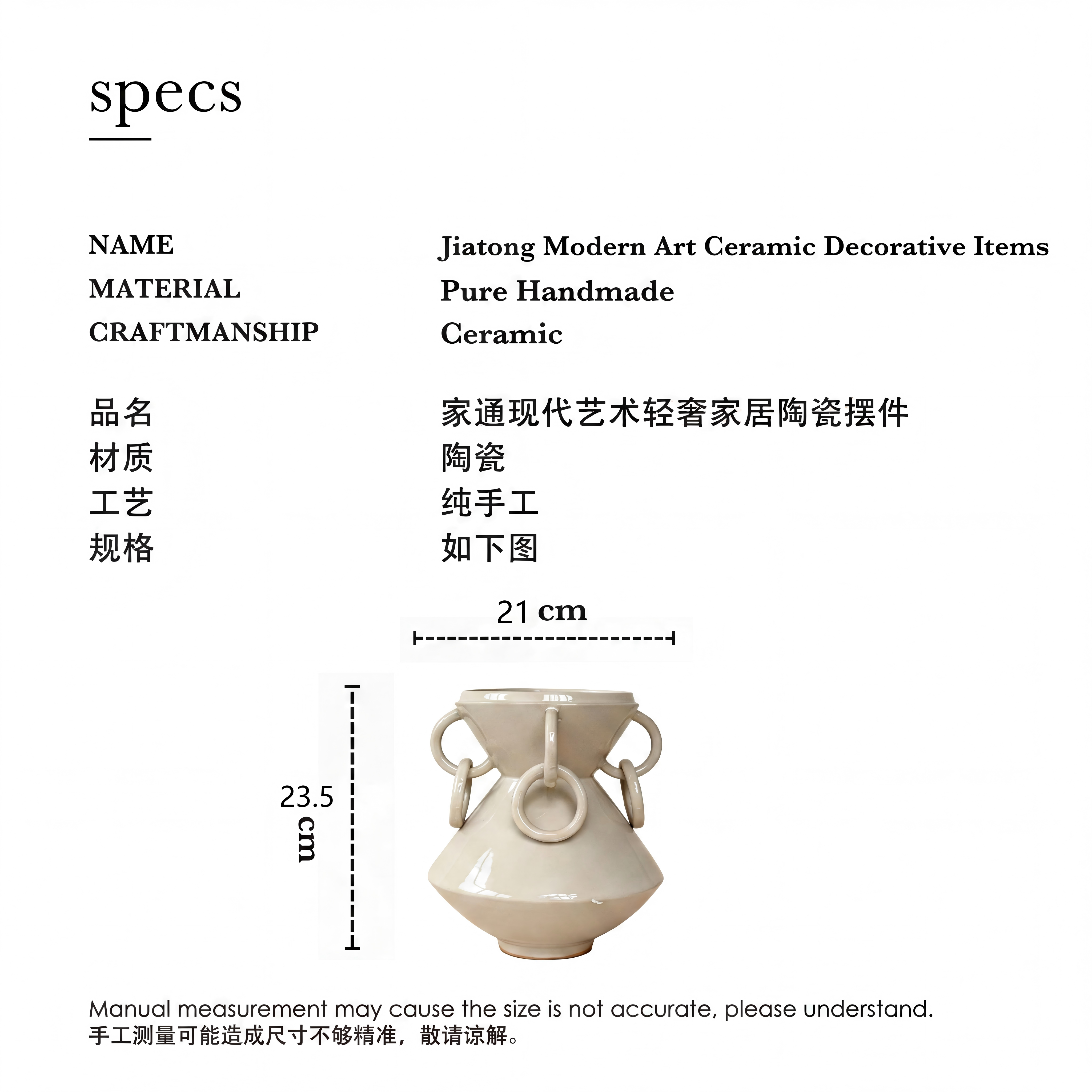 Handcrafted Ceramic Decor