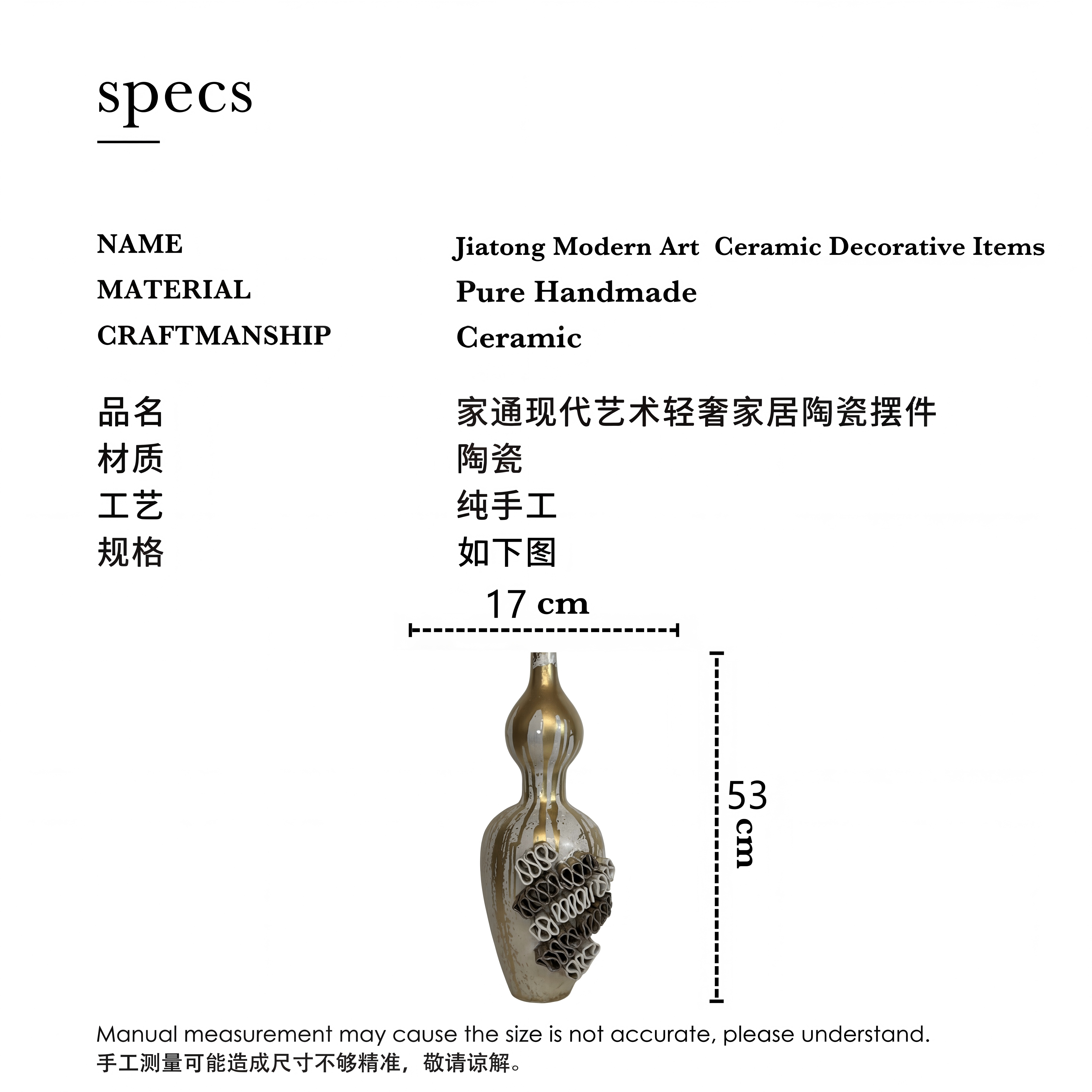 Art Sculptural Ceramic Decor