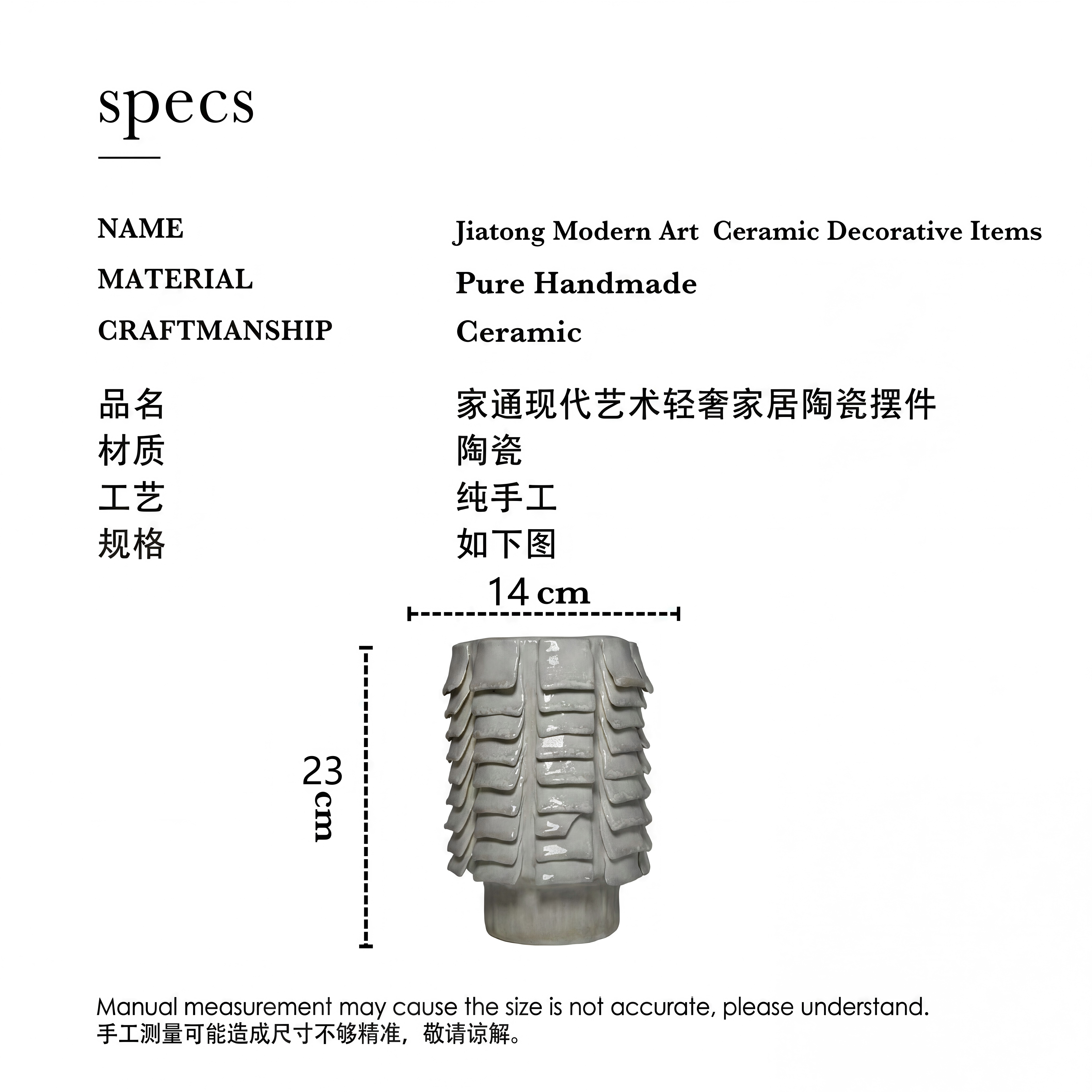 Handcrafted Ceramic Decor