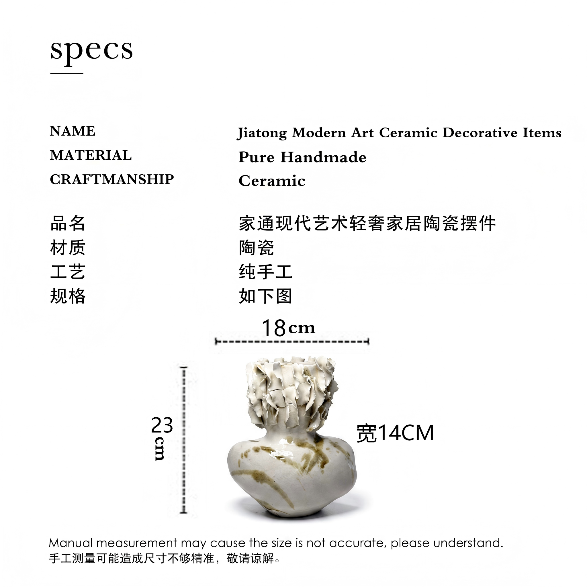 Handcrafted Ceramic Decor