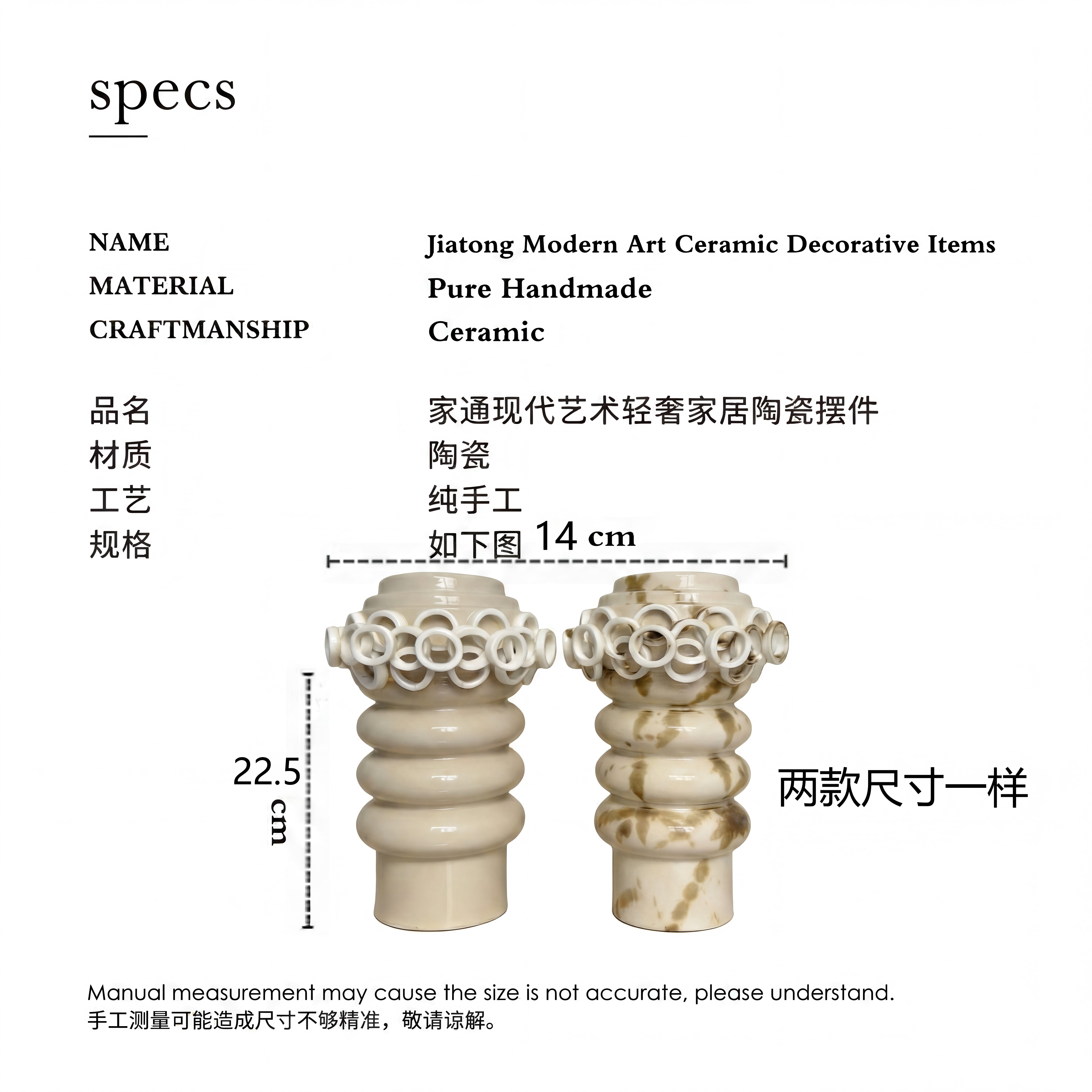 Handcrafted Ceramic Decor