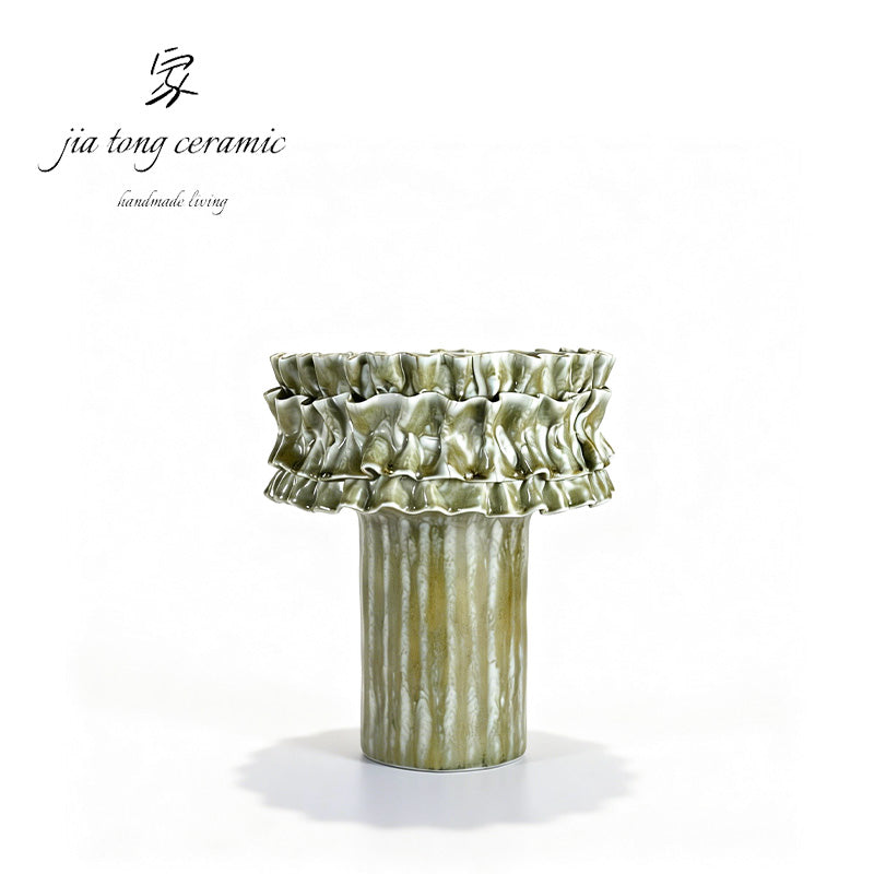 Handcrafted Ceramic Bowl & Tray