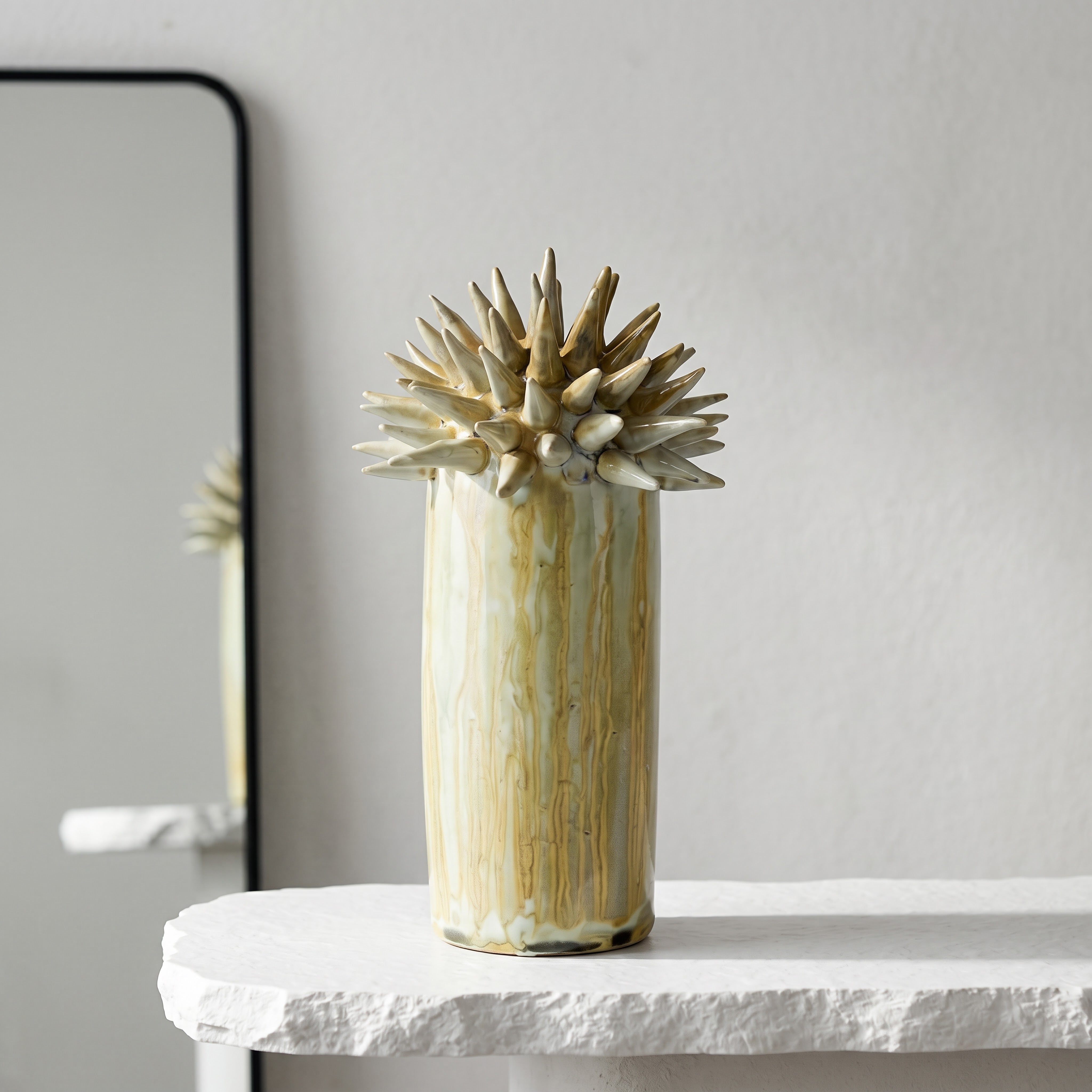 Gold Ceramic Vase