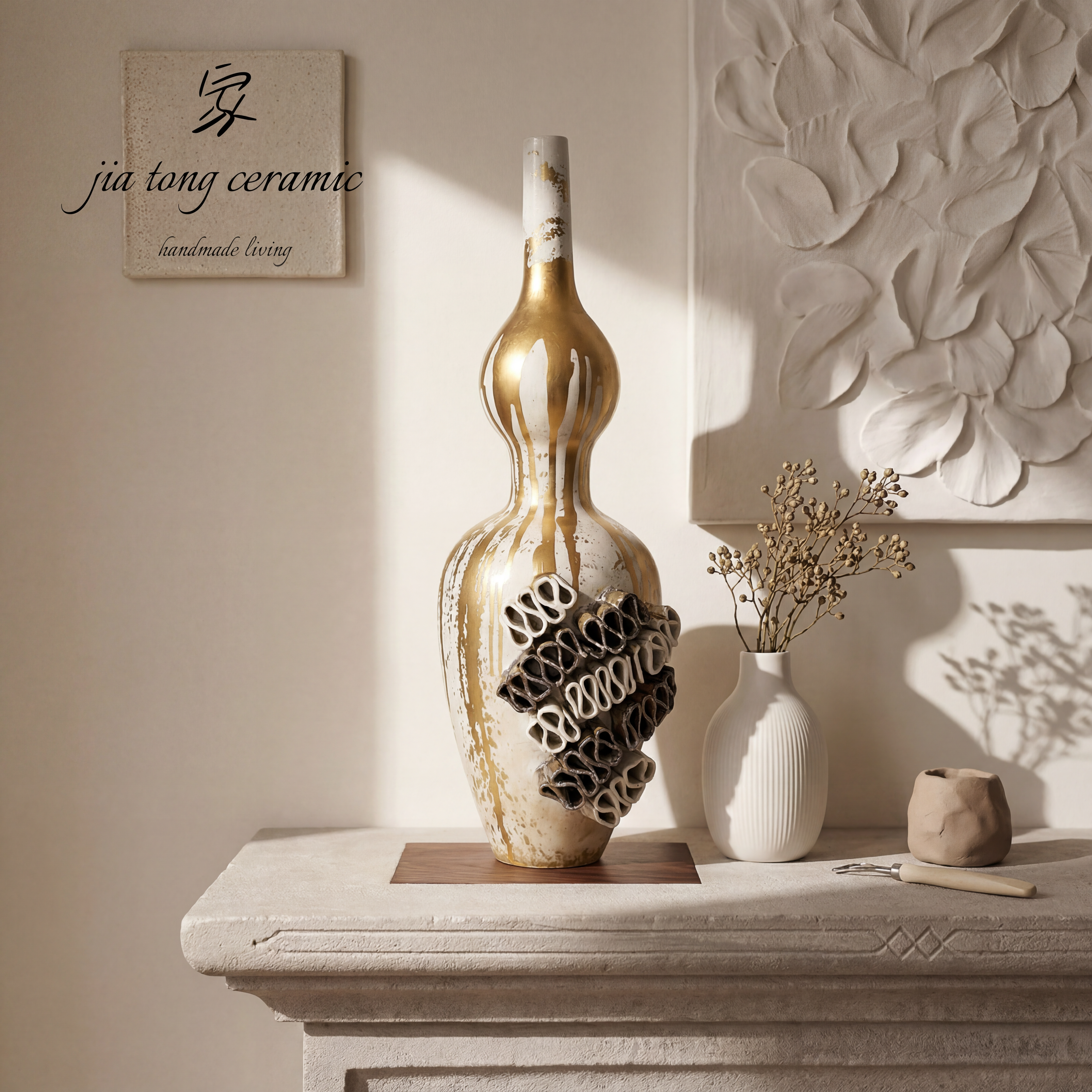 Art Sculptural Ceramic Decor