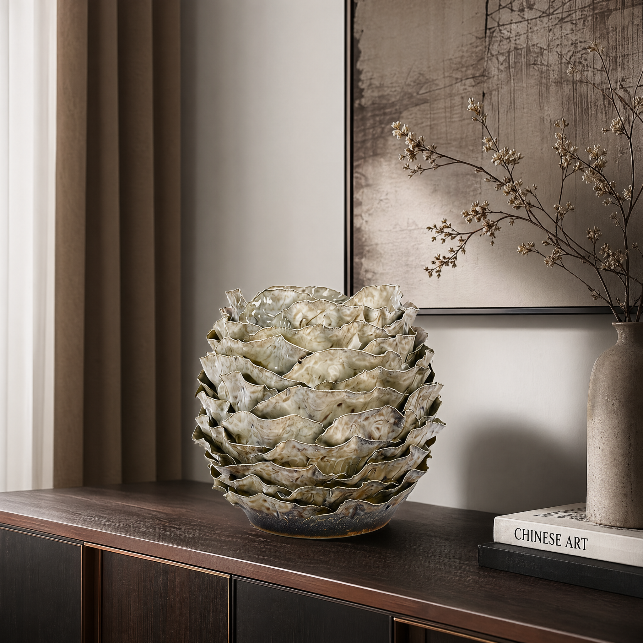 Art Sculptural Ceramic Decor