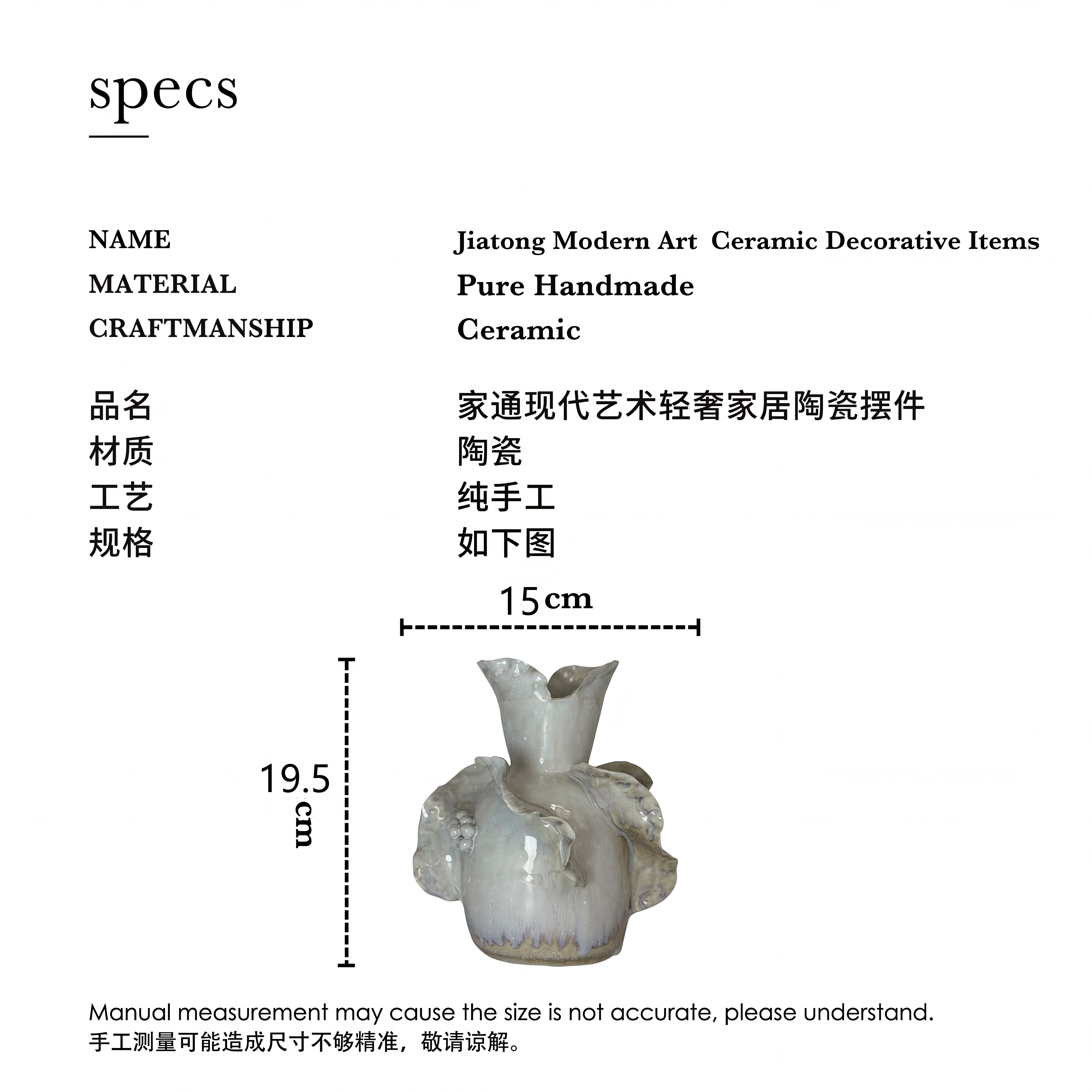 Handcrafted Ceramic Decor
