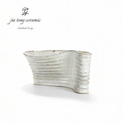 Handcrafted Ceramic Bowl & Tray