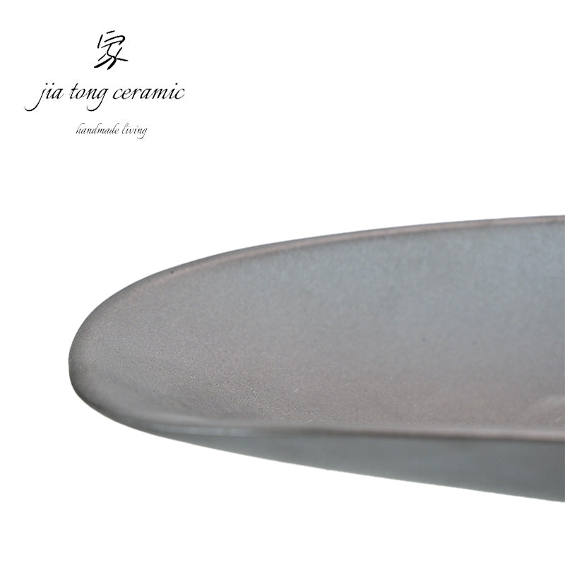 Handcrafted Ceramic Bowl & Tray