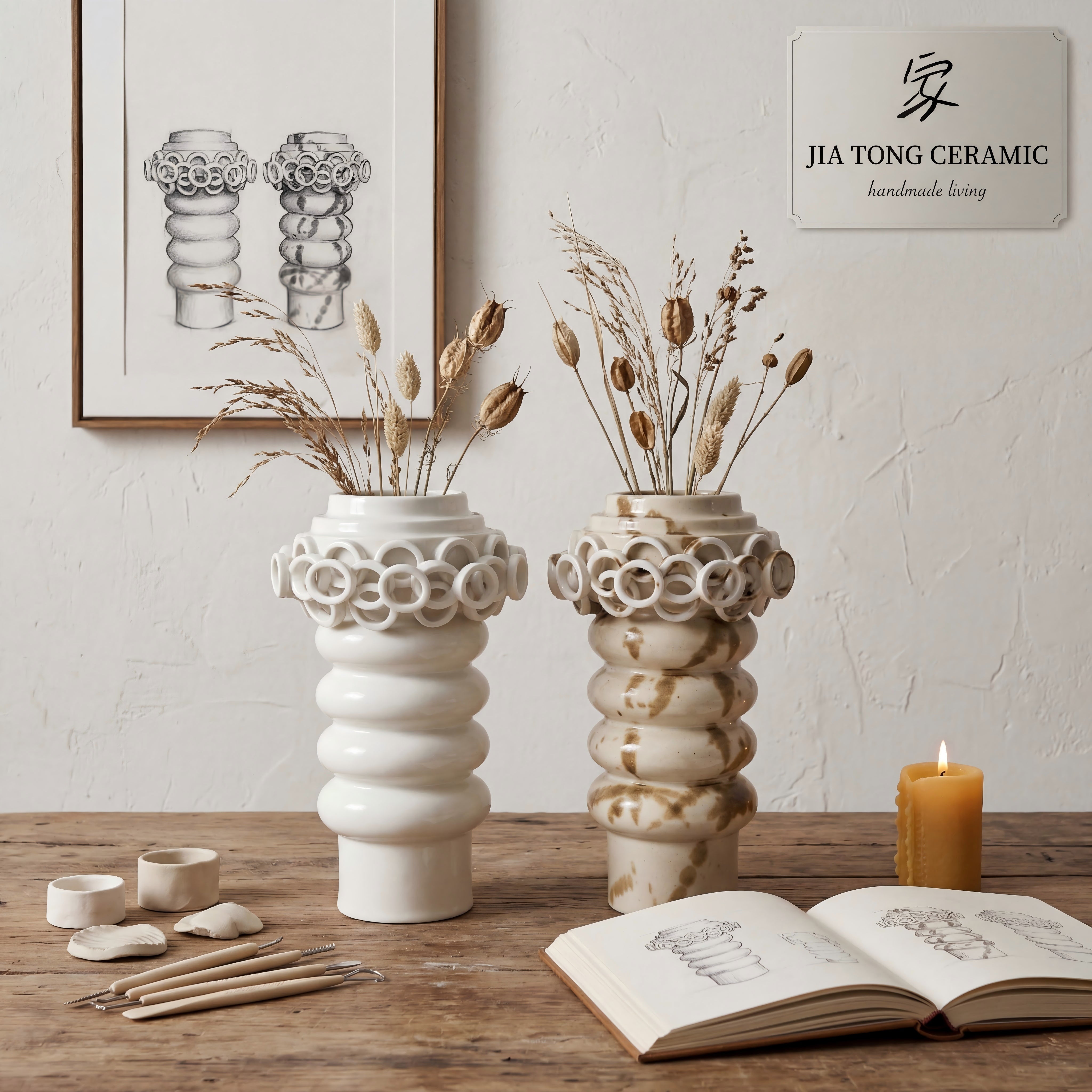 Handcrafted Ceramic Decor