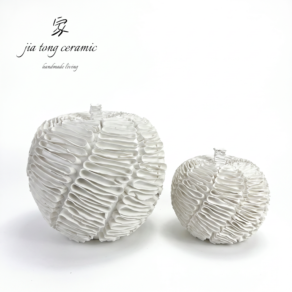 White Ceramic Vase | MANUAL-0199 | JIATONG CERAMICS
