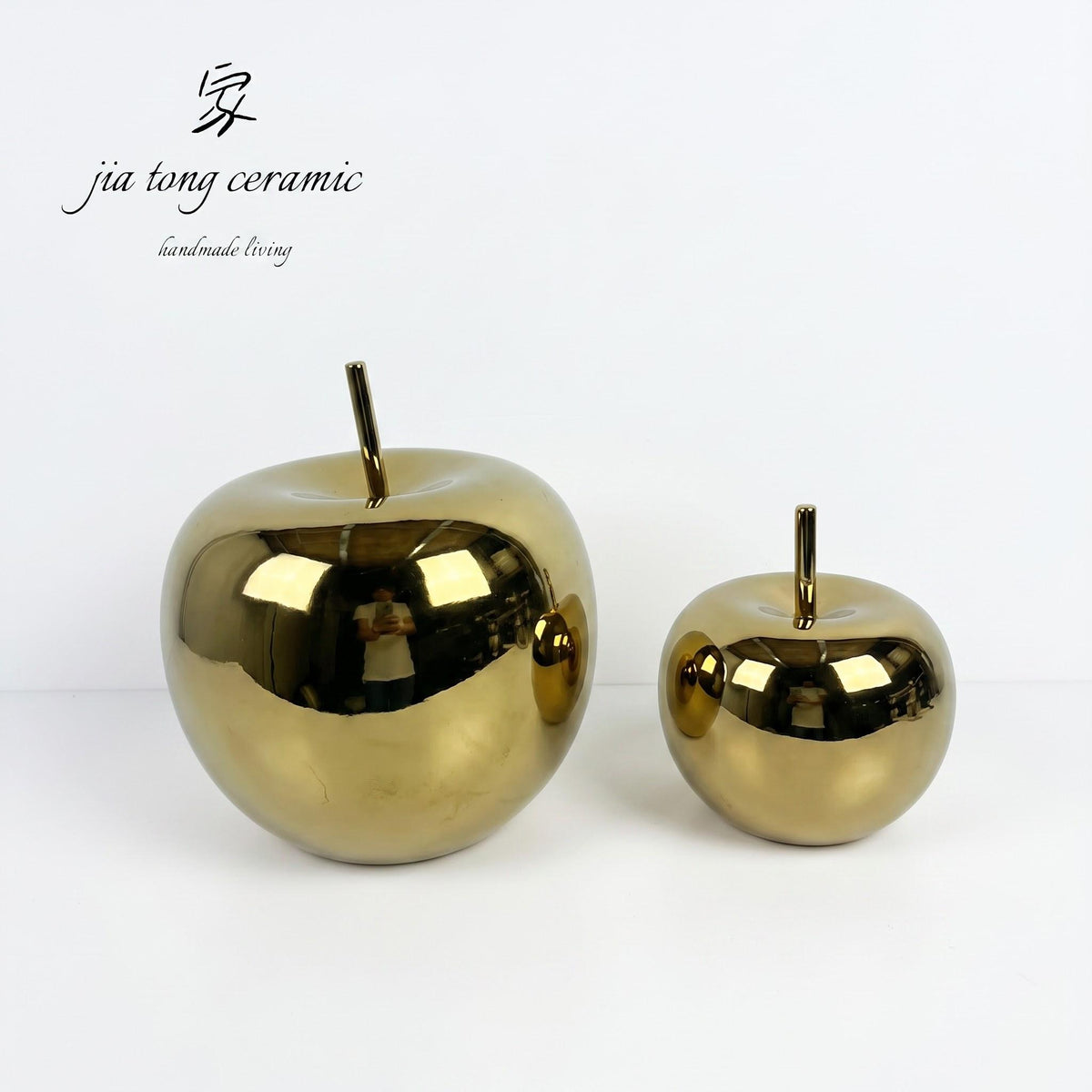 Gold Ceramic Decor | MANUAL-0304 | JIATONG CERAMICS