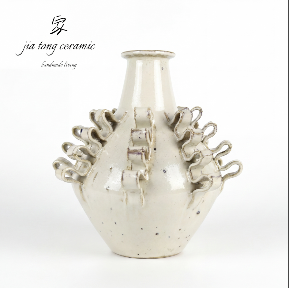 Glossy Modern Ceramic Decor 19W*21Hcm | MANUAL-0779 | JIATONG CERAMICS